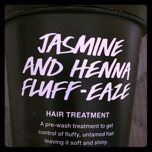 Lush Jasmine and Henna fluff-eaze
